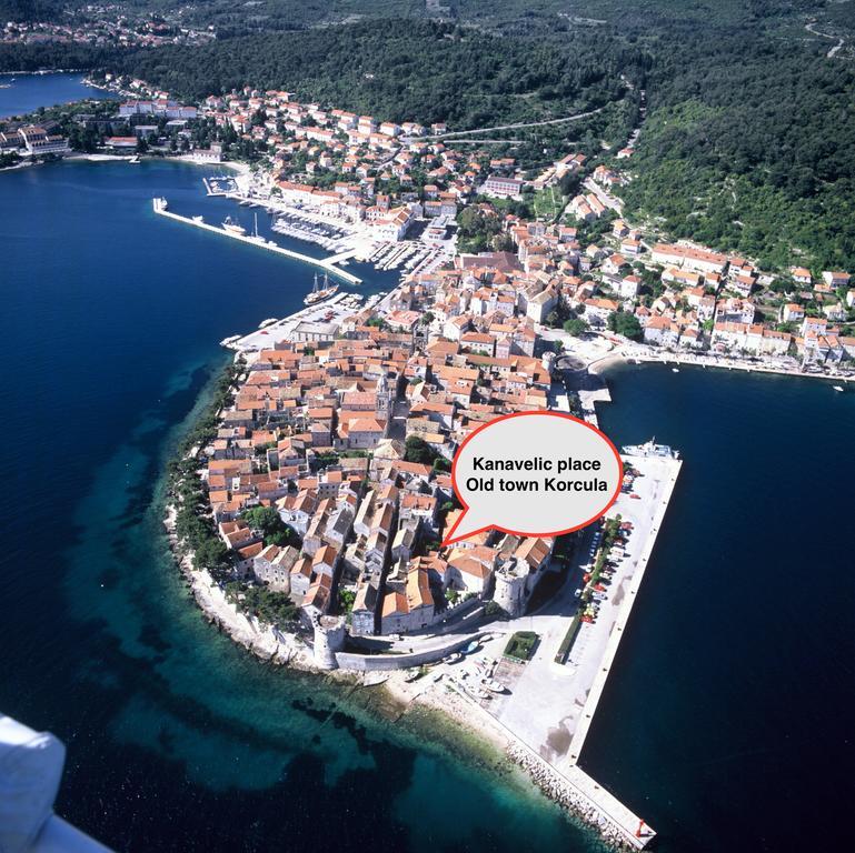 Kanavelic Place - Old Town Korcula Exteriör bild